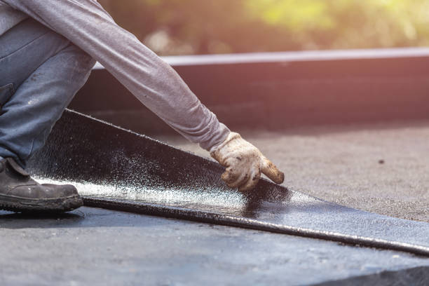 Professional Crawl Space Encapsulation technician working in Canandaigua, NY